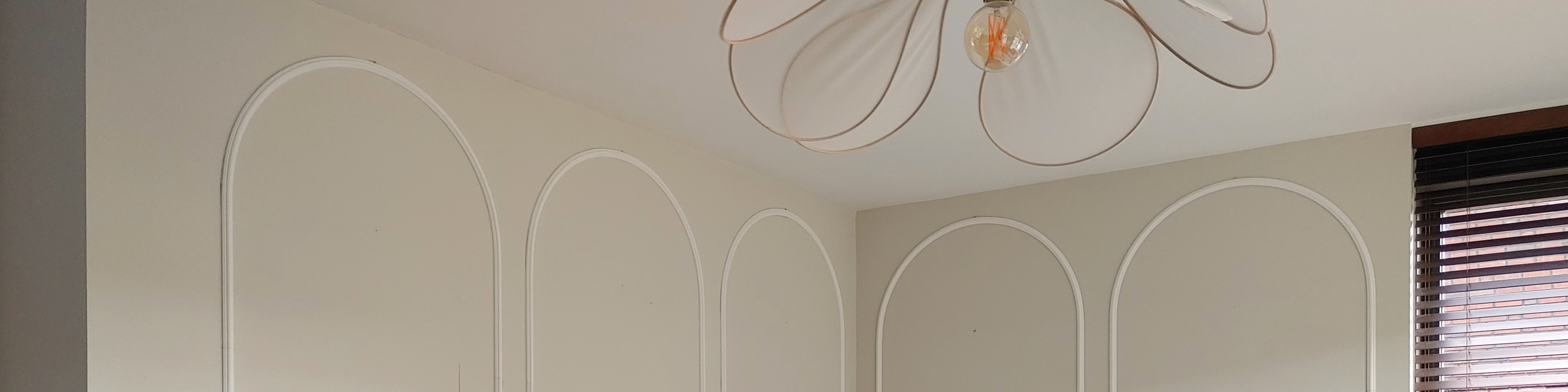 Flexible moulure murales