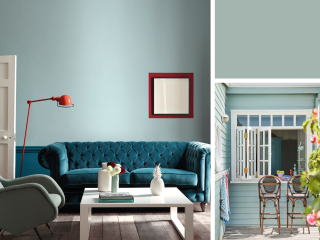 Little Greene Intelligent Floor Paint - Celestial Blue 101