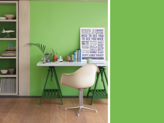 Little Greene Intelligent Satin - Vert phtalo 199
