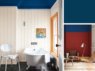 Little Greene Intelligent ASP - Bleu spatial profond 207