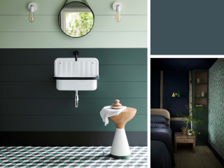 Little Greene Intelligent Exterior Eggshell - Three Farm Green 306
