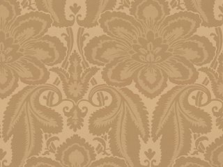 Albemarle Street - Gold papier peint Little Greene avec motif classique