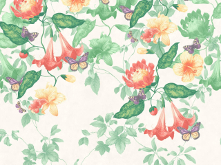 Asterid - Lantern papier peint de Little Greene