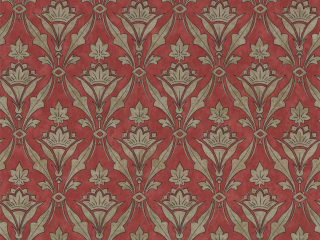 Papier peint classique typique Borough High Street - Beet de Little Greene