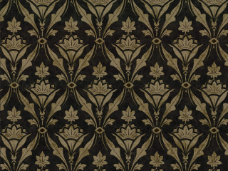 Borough High Street - Stamp papier peint Little Greene avec des teintes foncées