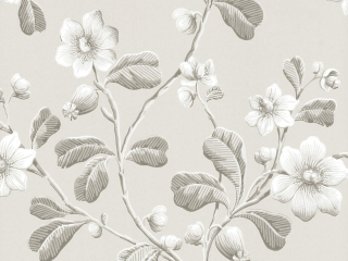 Broadwick Street - Pitch papier peint de Little Greene aux couleurs calmes