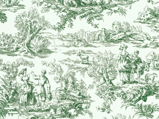 Little Greene Toile des amoureux - Puck
