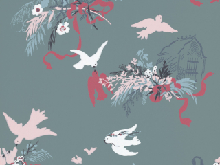 Little Greene Volières - Étrurie