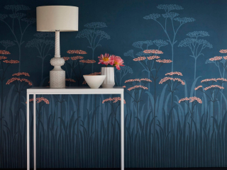 Little Greene Achillea - Marée nocturne