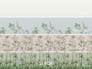 Little Greene Bird & Bluebell - Argile de Chine