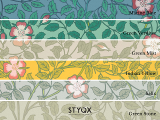 Little Greene Églantine - Jaune indien