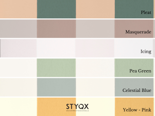 Little Greene Rayure large - Glaçage