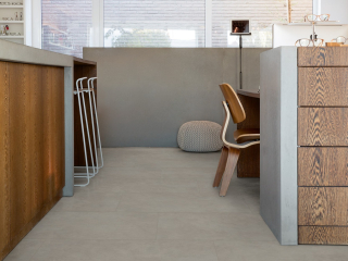 Floorify Petits carreaux Oyster F515 - cliquez Vinyle