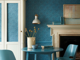 Little Greene Hoja - bleu Air Force