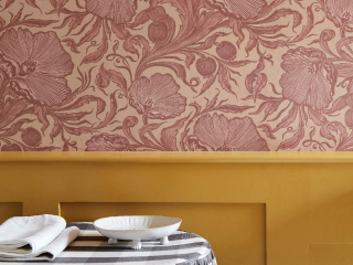 Little Greene Poppy Trail - Mascarade