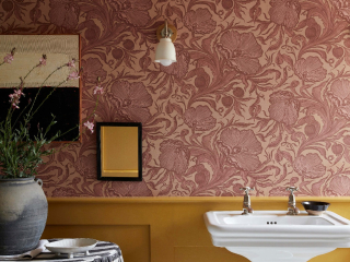 Little Greene Poppy Trail - Mascarade