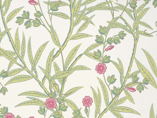 Bamboo Floral - Mischief papier peint par Little Greene