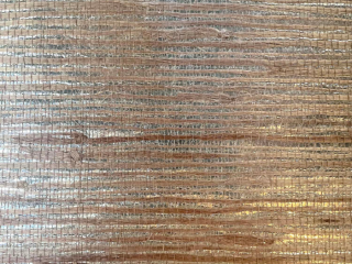 Catchii jute papier peint Taupe Zilver Metallic - J003