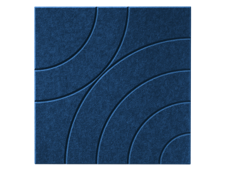 Maeven Art panneau acoustique Loa VIII - bleu marine