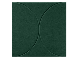 Maeven Art panneau acoustique Sadé I - Vert profond