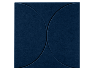 Maeven Art panneau acoustique Sadé I - bleu marine