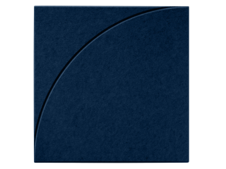 Maeven Art panneau acoustique Sadé II - bleu marine