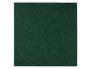 Maeven Art panneau acoustique Sadé V - Vert profond
