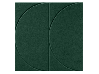 Maeven Art panneau acoustique Sadé VII - Vert profond