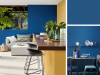 Little Greene - Mazarine 256 sur le mur