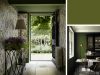 Little Greene - Jewel Beetle 303 peint au plafond du couloir et du hall