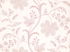 Papier peint à motif floral rose pâle Bedford Square - Hellebore de Little Greene