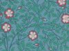 Briar Rose - Papier peint bleu marine de Little Greene