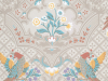 Little Greene Brodsworth - Triumph papier peint avec des oiseaux et des fleurs