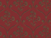 Rouge foncé Little Greene papier peint Cranford - Cherry Gold
