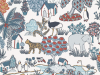 Little Greene papier peint Royaume Animalier Basson
