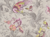 Crowe Hall Lane - Charme papier peint à motifs d'oiseaux de Little Greene avec des accents violets et roses