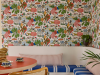 Little Greene papier peint Animal Kingdom Atomic dans la salle à manger