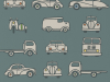 Little Greene papier peint Pli Road Trip