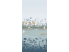 Little Greene papier peint Riverside Capers Moo fresque motif