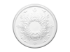 Petit(e) et élégant(e) rosace avec des motifs floraux pour un(e) intérieur élégant(e)