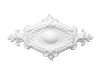 Ornement de plafond de luxe de taille moyenne