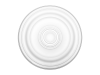 Ornement de plafond minimaliste de taille moyenne