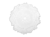 Ornement de plafond baroque de taille moyenne