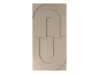 Maeven Art acoustique panneaux 3D Maya VII - beige (lot de 2)