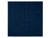 Maeven Art panneau acoustique Sadé VIII - bleu marine