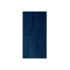 Maeven Art acoustique panneaux 3D Maya I - Navy Blue (lot de 2)