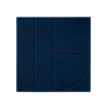 Maeven Art panneau acoustique Sadé VIII - bleu marine