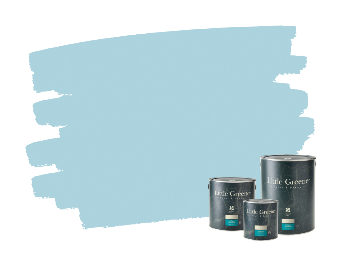 Little Greene Bleu ciel 103 Intelligent Satin