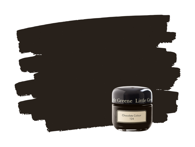 Little Greene Chocolate Colour 124 pot échantillon