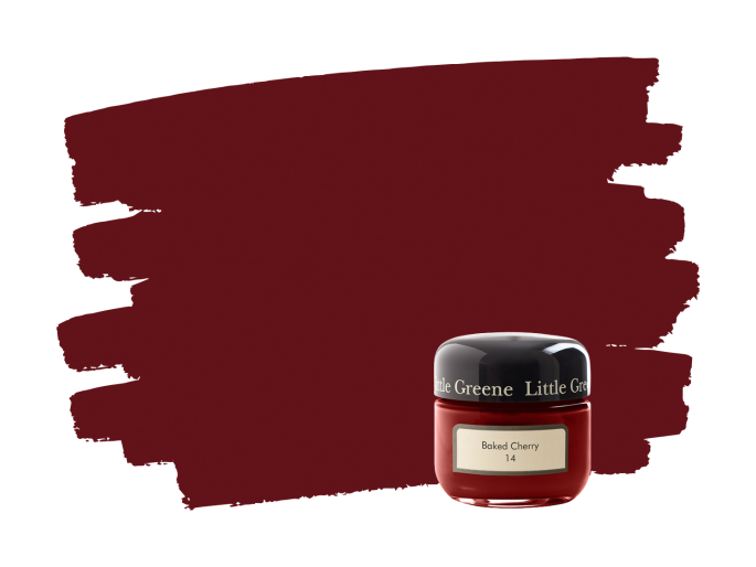 Little Greene Baked Cherry 14 pot échantillon